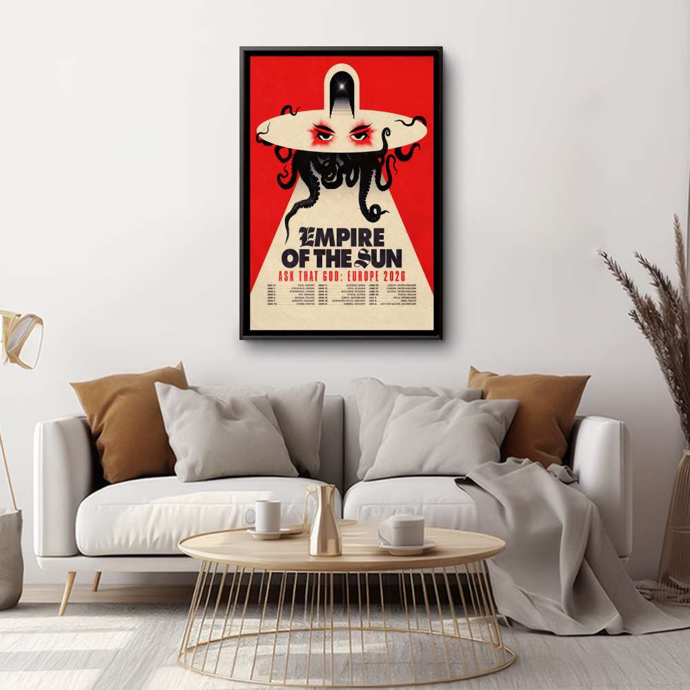 Empire Of The Sun Ask That God Tour Europe 2026 Poster